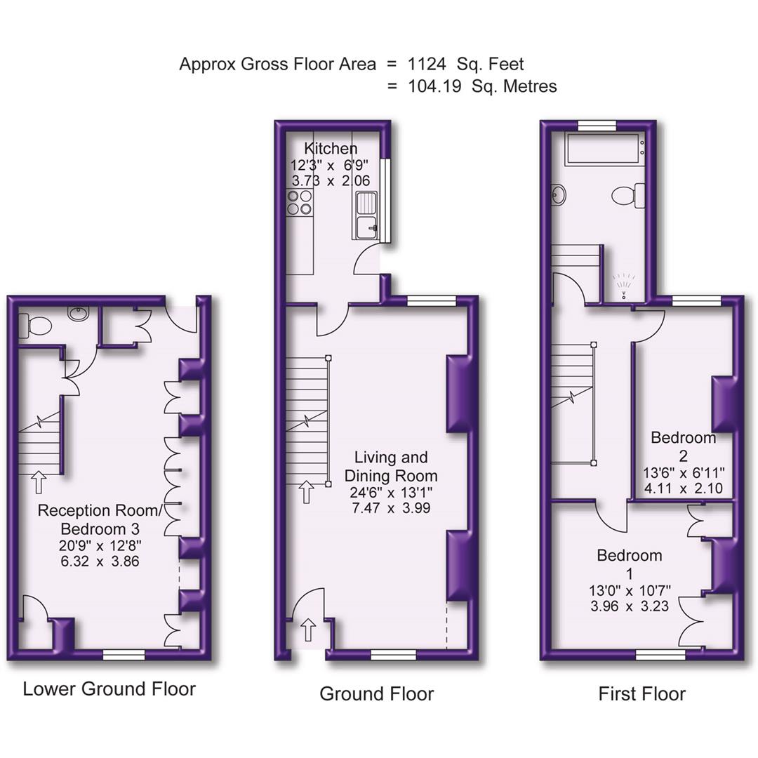 Property details for Borough Road, Altrincham £370,000 Sold (STC) Vebra